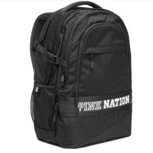 VS Pink black backpack